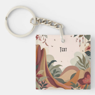 Earthy Escape Key Ring