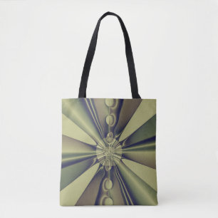 Earthy Geometric Abstract Modern Art Tote Bag