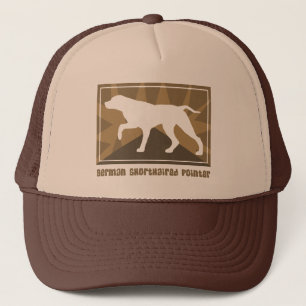 Earthy German Shorthaired Pointer Trucker Hat