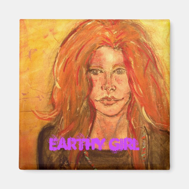 earthy girl magnet (Front)