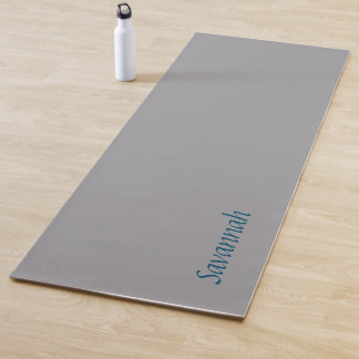 Earthy Grey Grey Yoga Mat