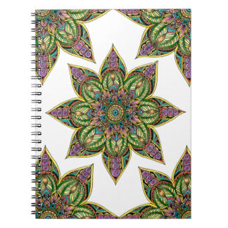 Earthy Mandala Design Notebook
