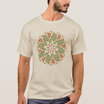 earthy mandala t-shirt