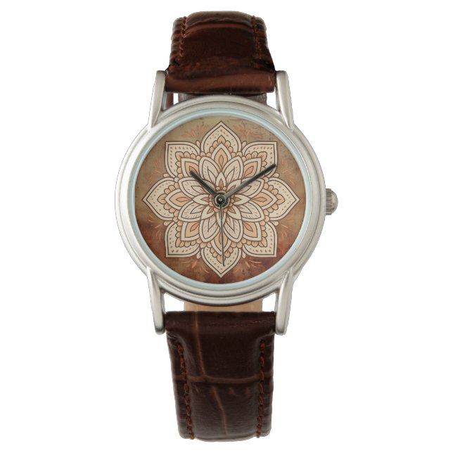 Earthy Mandala Watch (Front)