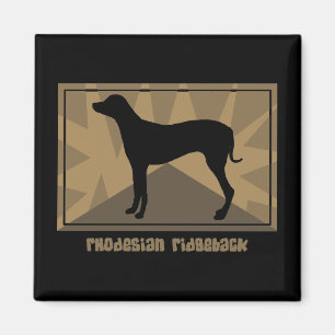 Earthy Rhodesian Ridgeback Magnet