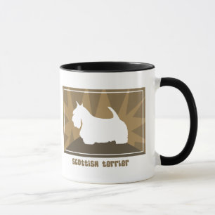Earthy Scottish Terrier Mug