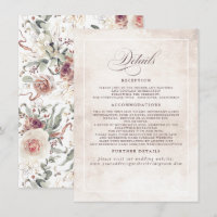 Earthy Shade Flowers Elegant Boho Wedding Details
