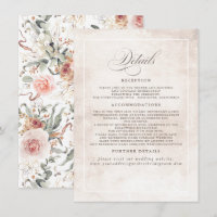 Earthy Shade Flowers Elegant Boho Wedding Details