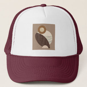Earthy Shapes Trucker Hat