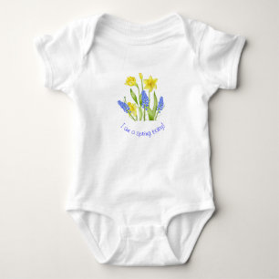 Earthy Spring on a Baby Jersey Bodysuit (M,D)