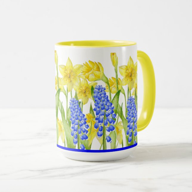 Earthy Spring on a Combo Mug (M,D) (Front Right)