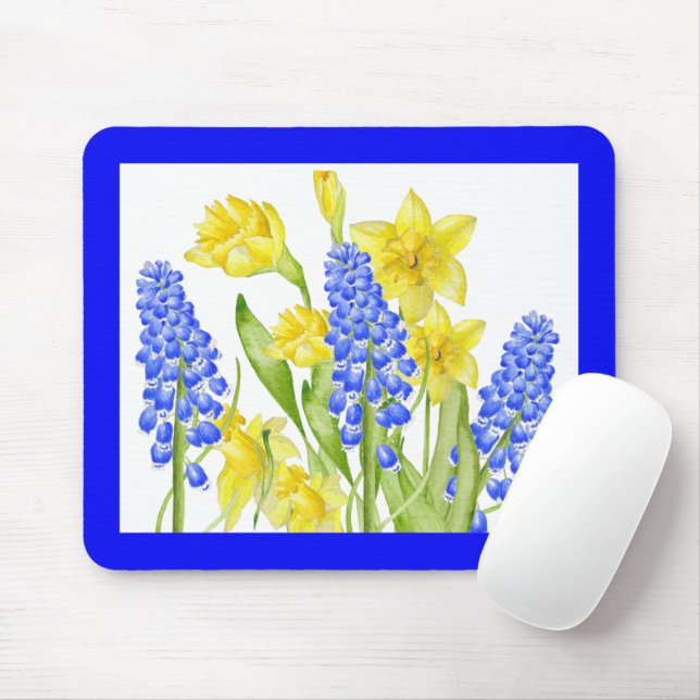 Earthy Spring on a Mouse Pad (M,D) (With Mouse)