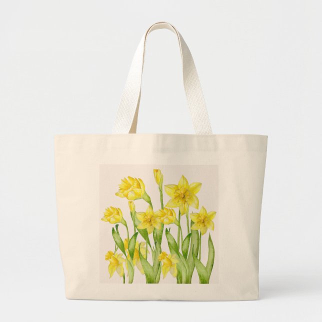 Earthy Spring on a Tote Bag (D) (Front)