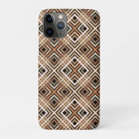 Earthy Squares Pattern