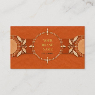 Earthy Terracotta Boho Bracelet Card