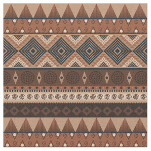 Earthy Tribal Fabric