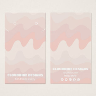 Earthy Waves Earring Necklace Jewellery Display Ca