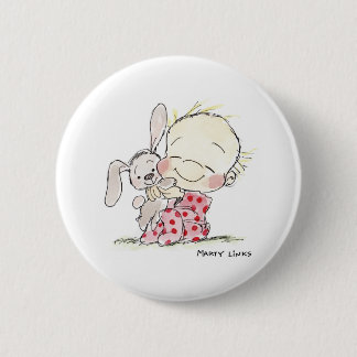 EAS-007 Bunny Love! 6 Cm Round Badge