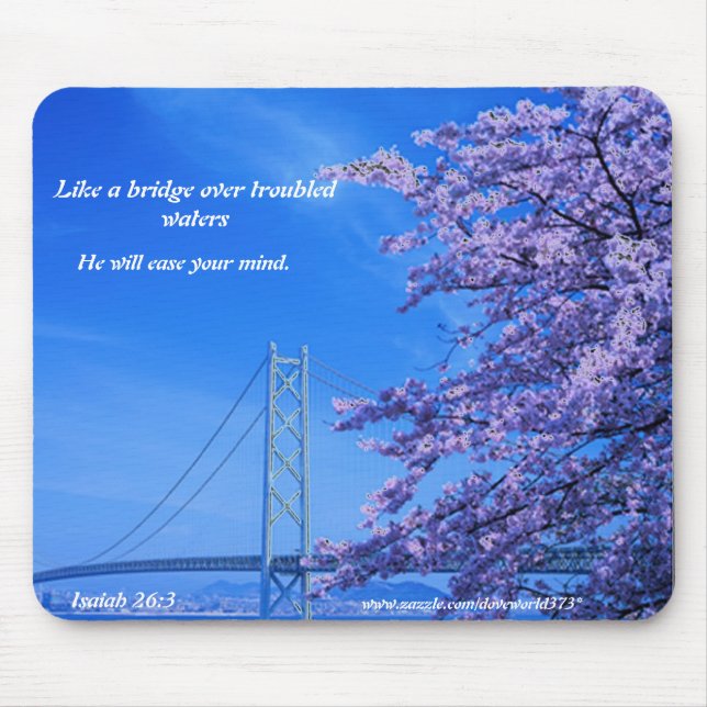 Ease your mind mousepad. mouse mat (Front)