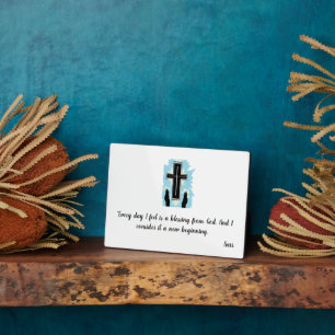  Easel With Canvas  :  Prayer Of Love Plaque