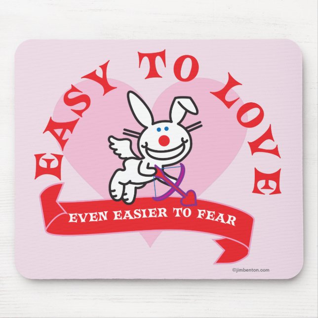 Easier To Fear Mouse Mat (Front)