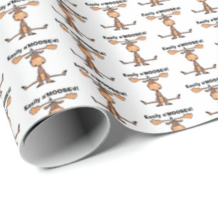 Easily A’moose’d Wrapping Paper