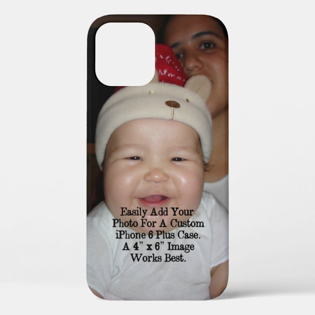 Easily Add Your Photo For a Personalised Custom Ca Case-Mate iPhone Case (Back)