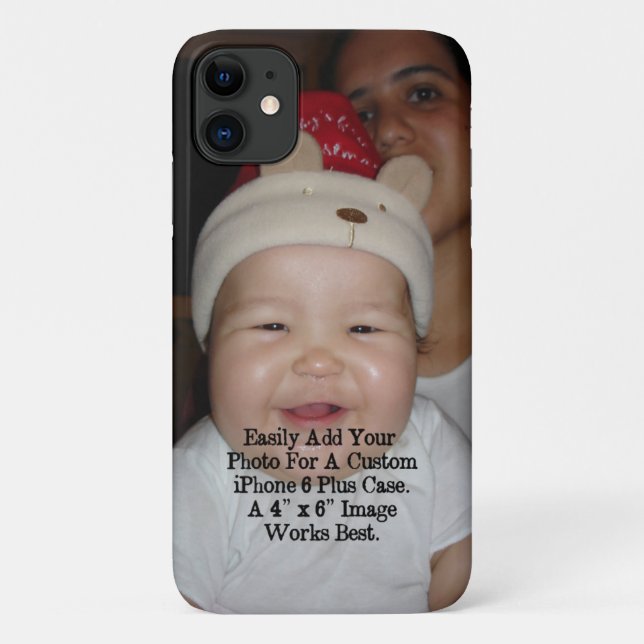 Easily Add Your Photo For a Personalised Custom Case-Mate iPhone Case (Back)
