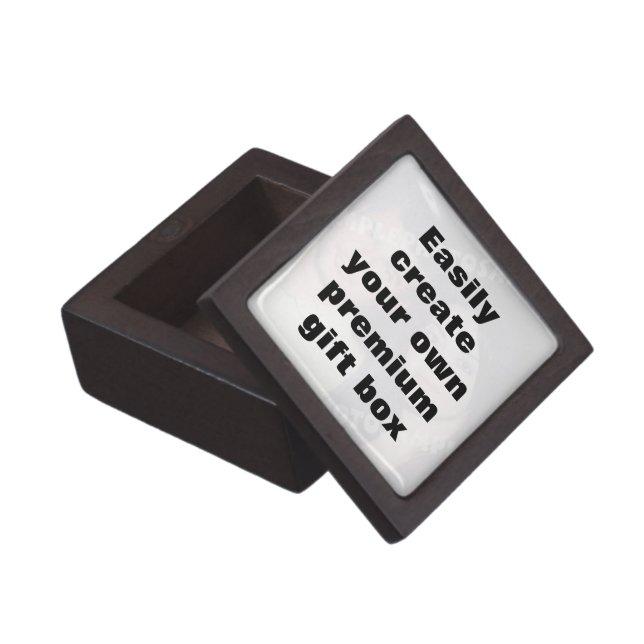 Easily create your gift box Remove the big text! (Opened)