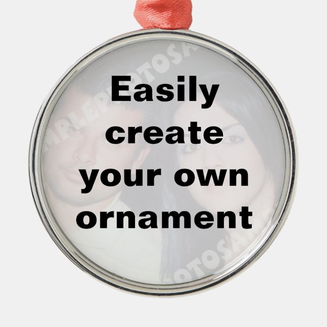 Easily create your ornament Remove the big text! (Front)