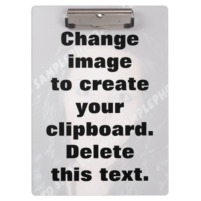 Easily create your own custom clipboard (Front)