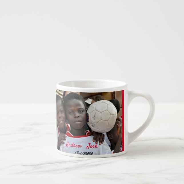 Easily Create Your Personalised Custom Photo Espresso Cup (Right)