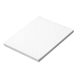 Easily Customise Colour from Grey Mini Polka Dots Notepad