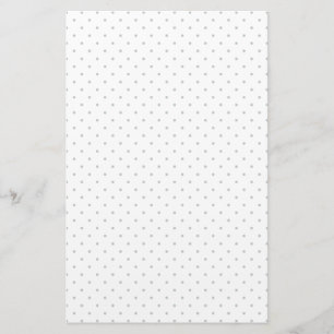 Easily Customise Colour from Grey Mini Polka Dots Stationery