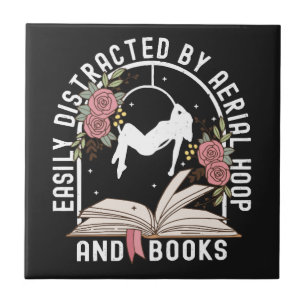Easily Distracted Aerial Hoop And Book Tile