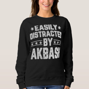 Easily Distracted By Akbash  Dog Akbash Sweatshirt