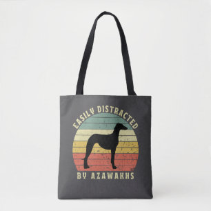 Easily distracted by Azawakhs Tote Bag
