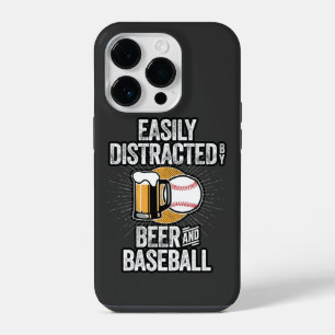 Easily Distracted by Beer and Baseball Case-Mate i iPhone 14 Pro Case