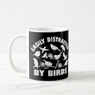 Easily Distracted By Birds Coffee Mug