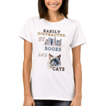 Easily Distracted By Books And Cats - Ragdoll Cat