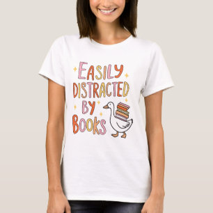 Easily distracted by books T-Shirt