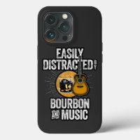 Easily Distracted by Bourbon and Music Case-Mate i