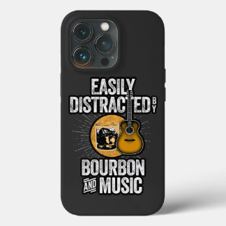 Easily Distracted by Bourbon and Music Case-Mate i iPhone 13 Pro Case