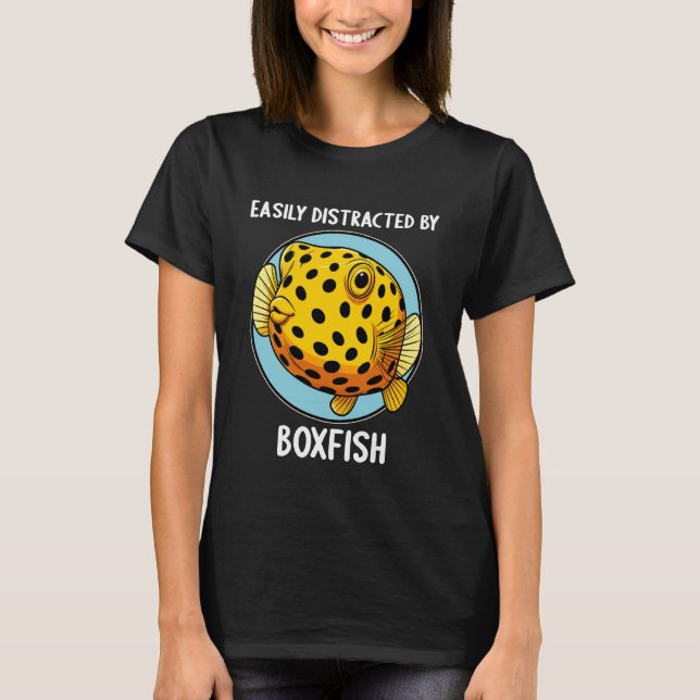 Easily Distracted by Boxfish T-Shirt (Front)