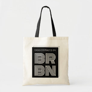 Easily Distracted by BRBN Bourbon Hunter Collector Tote Bag