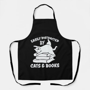 Easily Distracted by Cats and Apron