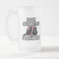 Easily Distracted by Cats and Music