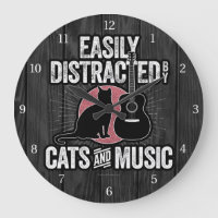 Easily Distracted by Cats and Music