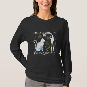 Easily Distracted By Cats And Scuba Diving Scuba D T-Shirt