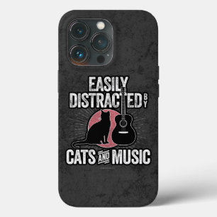 Easily Distracted by Cats and Wine Case-Mate iPhon iPhone 13 Pro Case
